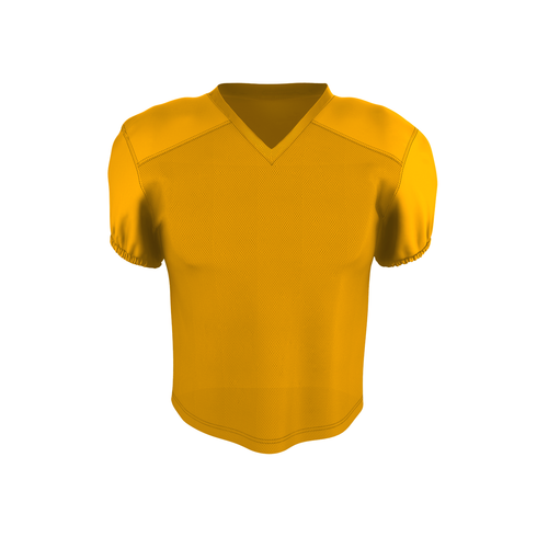 Badger Sport Youth Pro Game Football Jersey, Sizes 2XL-4XL (A00200-057408), Color 'Gold/Gold'